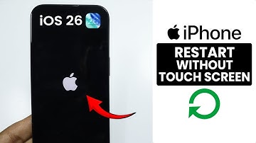 [iOS 26] How to Restart iPhone Without Touch Screen (Forced Restart)