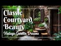 Vintage Courtyard Garden Landscaping for Small Spaces 🌿 Rustic Romance with Classic Polish