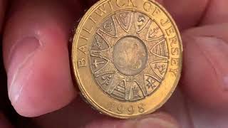 Bailiwick of jersey £2 (1998)