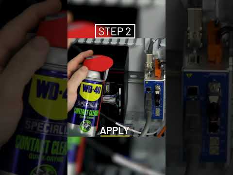 Find Out How Experts Use WD-40 Specialist® Contact Cleaner 🧰🧑🔧