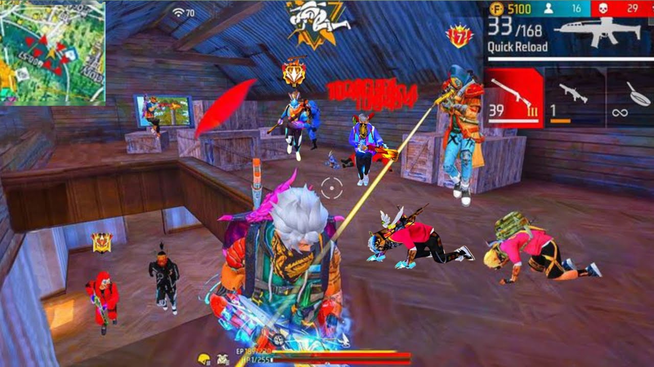 Solo vs Squad Full gameplay..99%Headshot Rete / Poco m4 5g / Garena Free fire MAX  ❤️‍🔥 #30