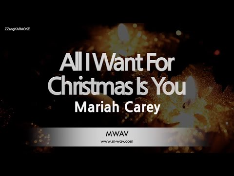 Mariah <strong>Carey</strong>-All I Want For Christmas Is You (Melody) [ZZang KARAOKE]