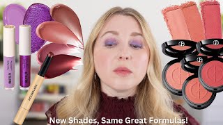 New Shades Armani Luminous Silk Blushes, Hourglass Glossy Balms, Violette_FR Yeux Paints