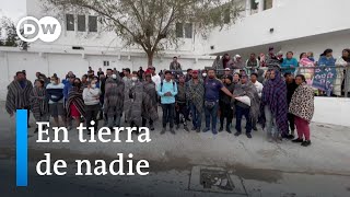 Miles de migrantes venezolanos permanecen varados en México