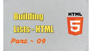 HTML Tutorial | 09 | Building List (Urdu)