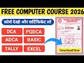 Free Computer Course With ISO Certificate 2026 | Free All Computer Course On May 2026 | Free Course