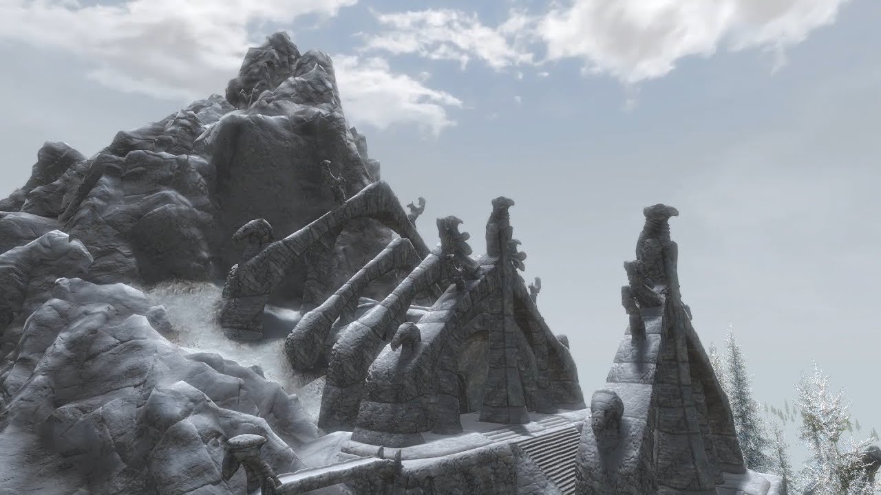 Skyrim Bleakfalls Timelapse