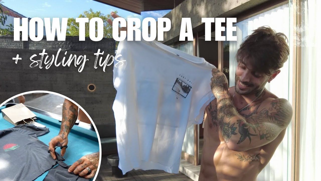 Easy guide to crop shirts