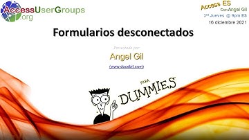 ESP: Formularios desconectados