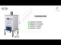 High-Capacity Sanitary Incinerator| INCINERATOR MACHINE 1000 PADS | INDIA SHINE TECH | INCIVEND