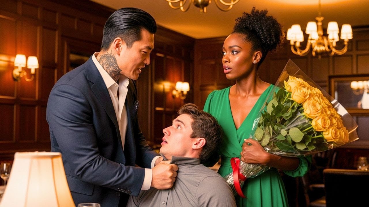 Korean Mafia Boss Ignores Black Wife Until Another Man Got Her Flower and He Losses Control.