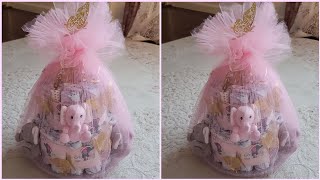 Diaper Cake Gift for Baby Showers