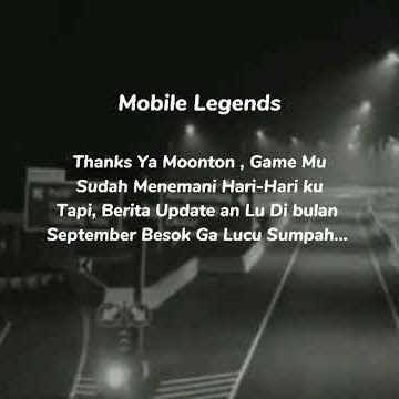 Selamat tinggal mobile legends