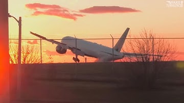 777 Landing Goes Wrong.