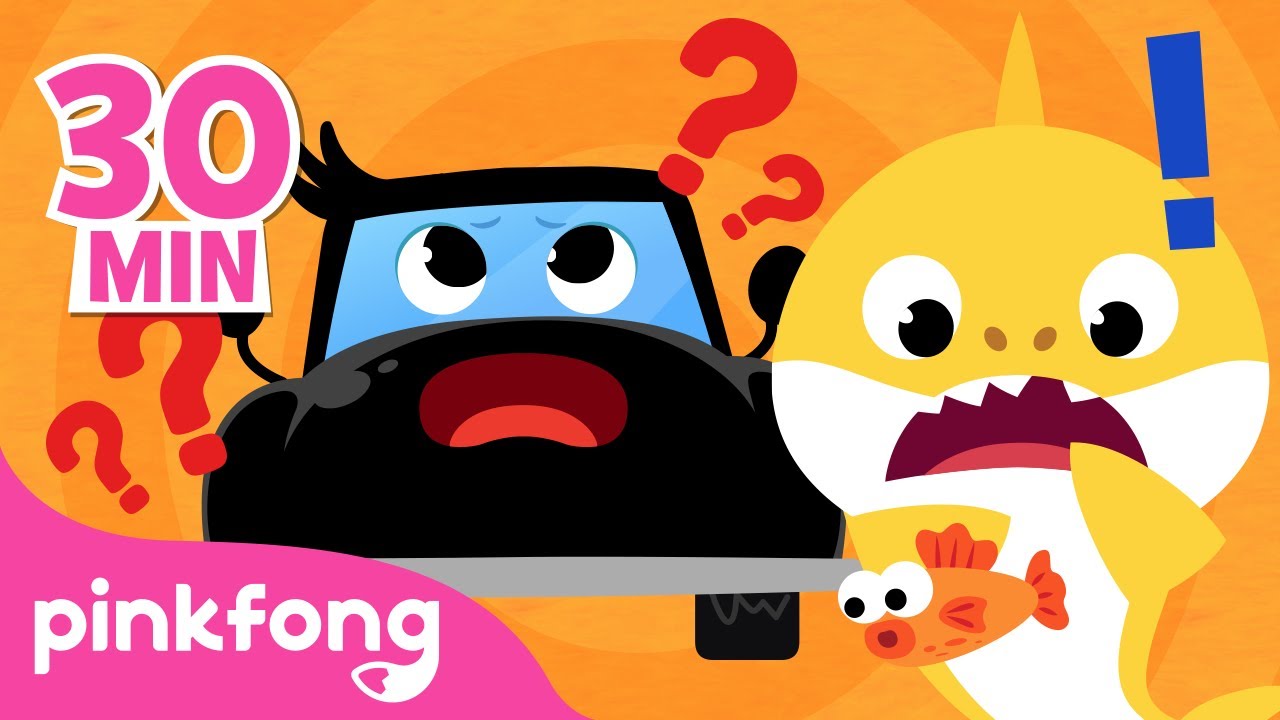 Have You Seen My....? | Best Baby Shark & Car Songs | Compilation | Rhymes for kids | Pinkfong