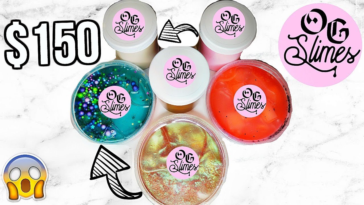 $150 slime_og famous slime package review! 💦