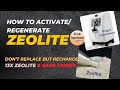 How to regenerate 13x zeolite  molecular sieve  oxygenconcentrator philips