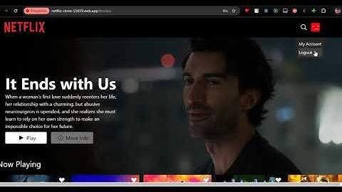 Netflix Clone - React.js with Redux, TailwindCSS and Google firebase
