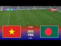 🔴VIETNAM vs BANGLADESH - International Football Friendly 2026 | Pes 21 Simulation Gameplay