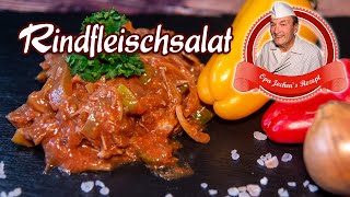 Rindfleischsalat selber machen - Metzgersalate - Opa Jochens Rezept