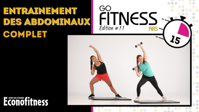 Entrainement des ABDOMINAUX, 15 Minutes