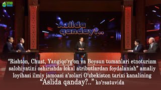 Etnotravel jamoasi Aslida qanday loyihasida....