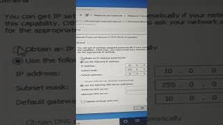 How to give ip address to your computer or laptop | ip address in Windows 10 | ncpa.cpl | #shorts