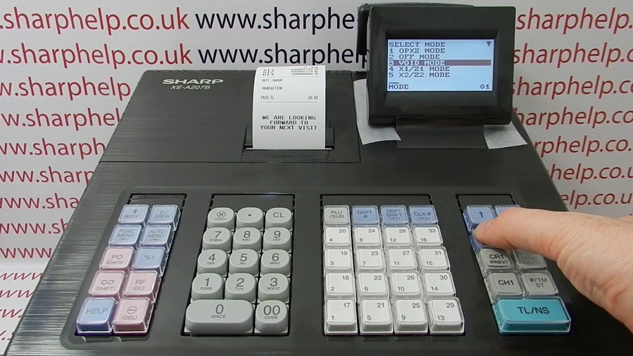 How To Use The Cash Till Instructions Cashier Till Use Instructions Youtube