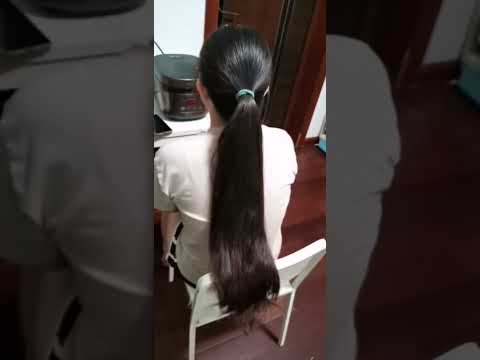 long hairplay, ponytail