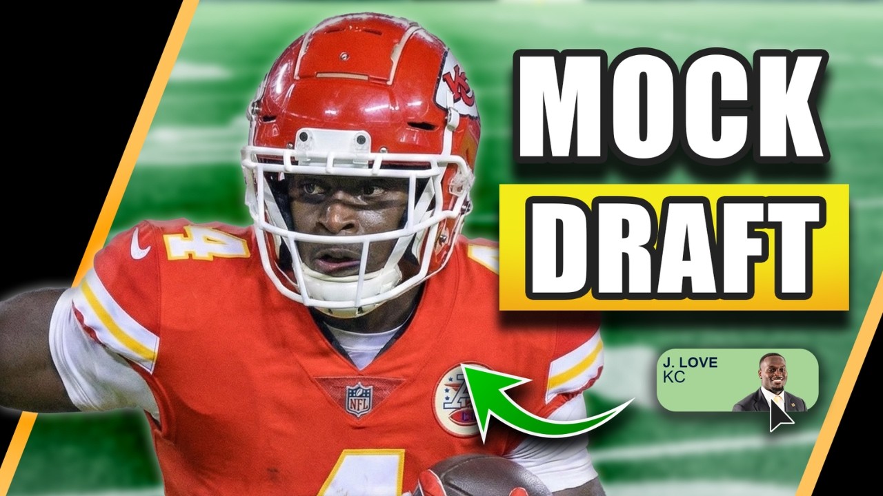 NEW 2 Round Superflex Rookie Mock Draft (w/ Landing Spots!)