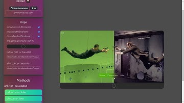 React Before and After Slider