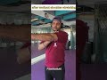 Strong shoulders need proper stretching 💪Workout se pehle aur baad dono zaroori hai 🔥