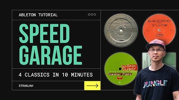 4 SPEED GARAGE CLASSICS IN 10 MINUTES!!! | Ableton Tutorial 2021