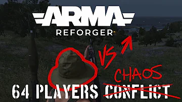 MASSIVE night AMBUSH in NEW MAP on Christmas Eve? SILLY HATS RU ARMA Reforger Conflict Gameplay