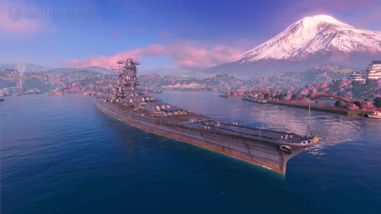 World Of Warships Standard Yamato Live Wallpaper Preview Youtube