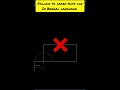 how to draw a rectangle in Autocad#AutoCAD #AutoCADShorts #2DDrawing #MechanicalDrawing #CADBengali