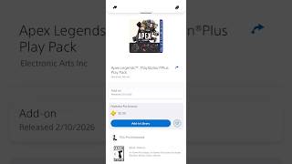 FREE Apex Legends PlayStation plus Play Pack ☣️☢️☣️ (PS+ Celebration Pack)