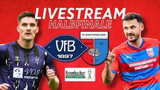 🔴 RE-LIVE: VfB Oldenburg vs. SV Drochtersen/Assel | Krombacher Niedersachsenpokal Halbfinale