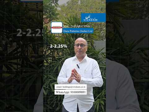 Poll Winner: Data Patterns 🏆 Should You Invest? | WhatsApp: 9100009891