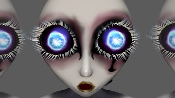 Blendshapes 3D face facial expressions breathing / animation test / Maya 2018