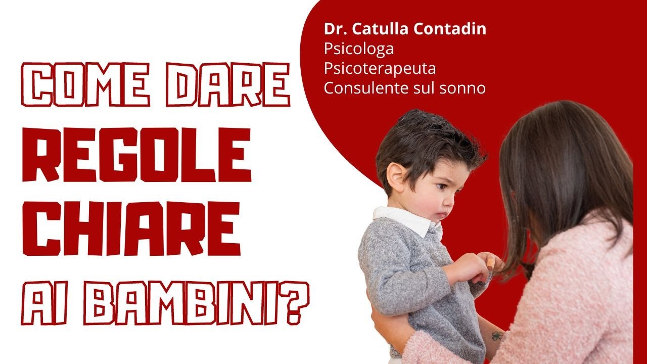 COME DARE REGOLE CHIARE AI BAMBINI? YouTube COME DARE REGOLE CHIARE AI BAMBINI? YouTube