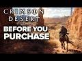 Crimson Desert - 15 Things You Need To Know Before You PURCHASE