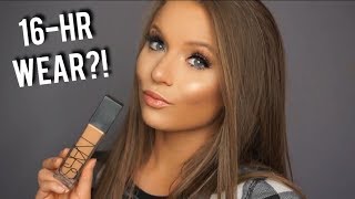 NEW* NARS Radiant Luminous Foundation Demo &amp; Review