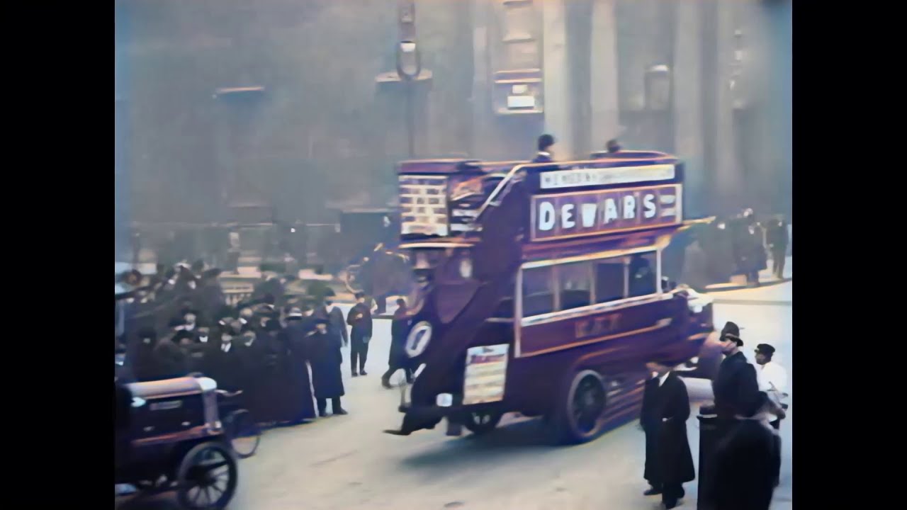 [4k, 60fps, colorized] (1902) Great Yorkshire Show at Leeds.