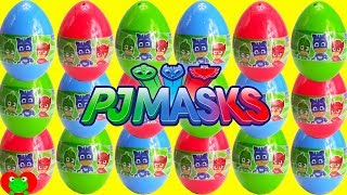 pj masks surprise eggs