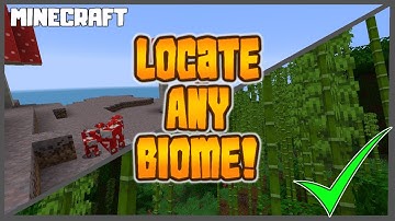 MINECRAFT | How to Find Any Biome! 1.16.4
