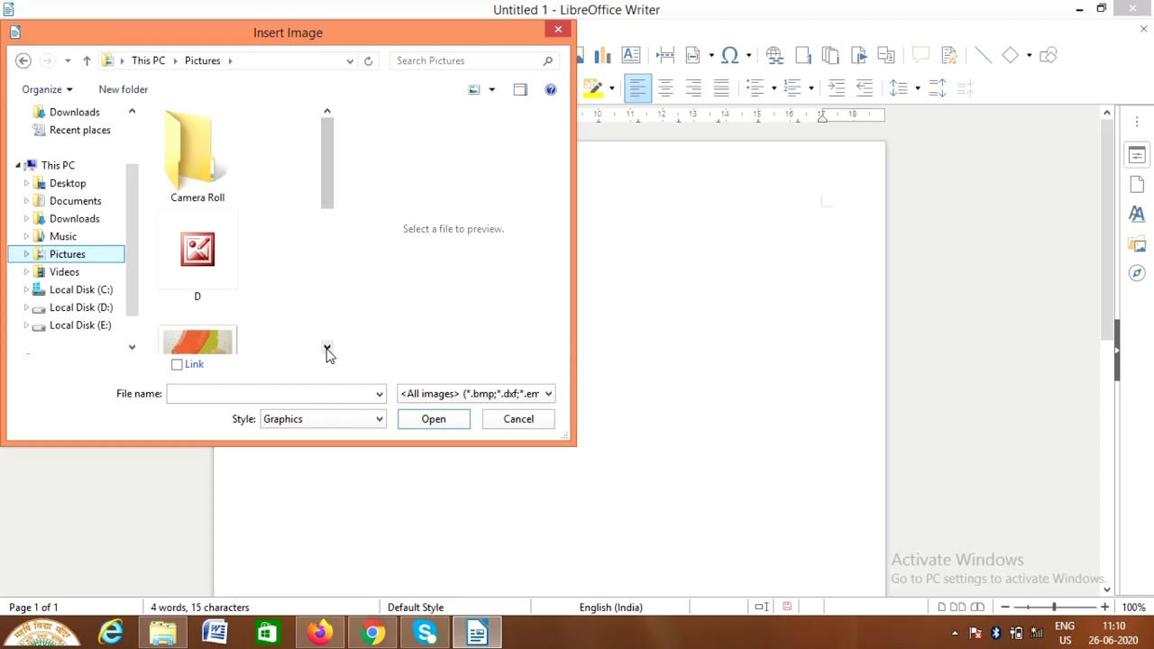 Overview of libre office(Class 7 and 8) - YouTube