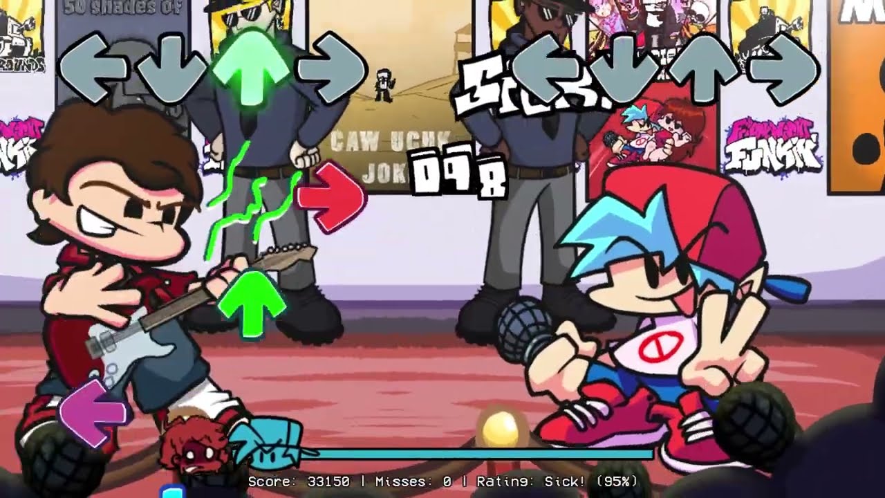 Friday Night Funkin' Artistic Altitude VS Tossler | Fun N Games 4K (FC)