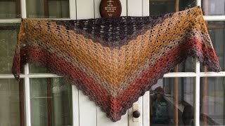 How to Crochet the Time in a Bottle Shawl