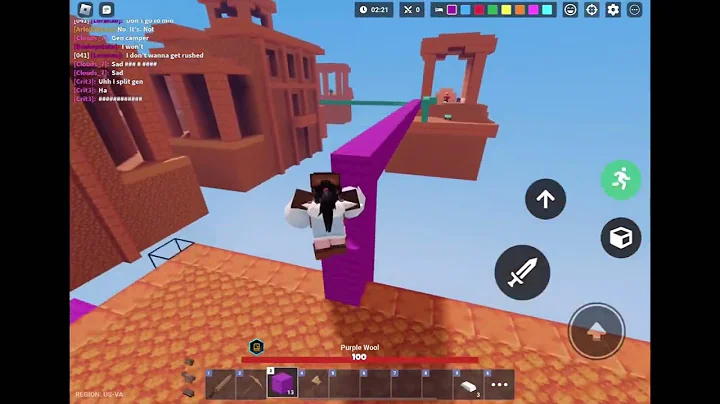 Bedwars Roblox (first video)
